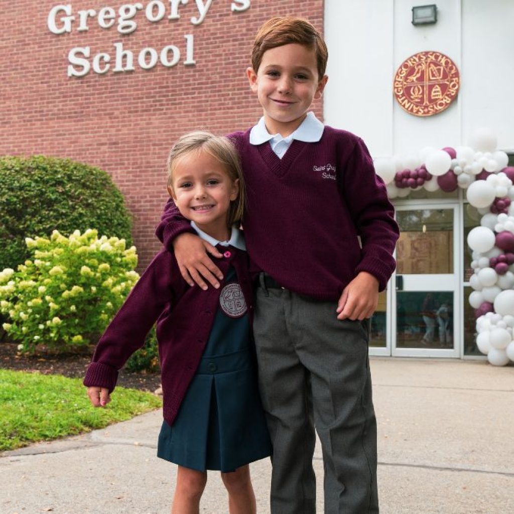 Third Grader Robert is excited to learn about division this year at Saint Gregory's School in Albany, NY.