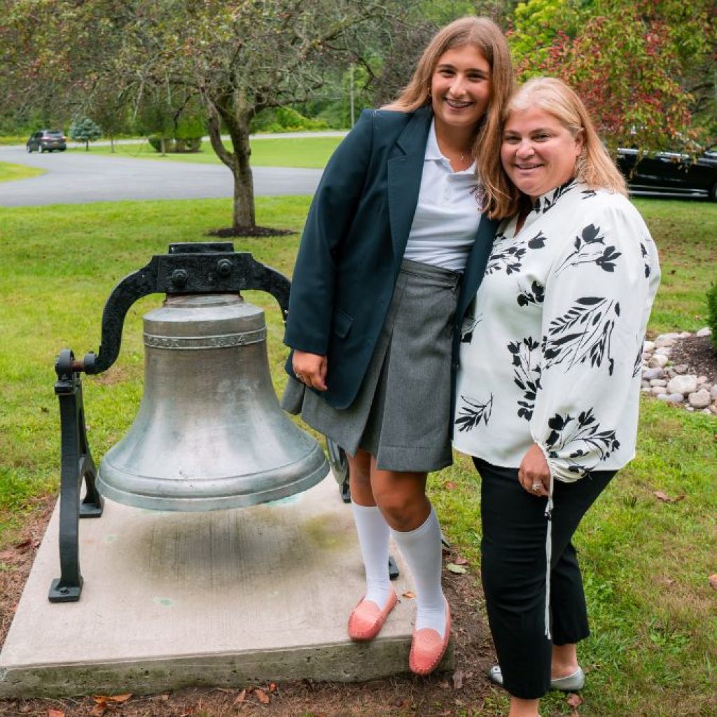 Eighth Grader Sofia enjoys the close-knit community at Saint Gregory's School.