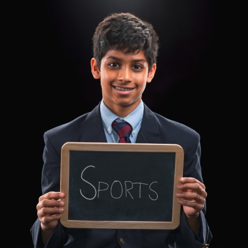 private school 8th grader Rishab's favorite thing about Saint Gregory's School is sports