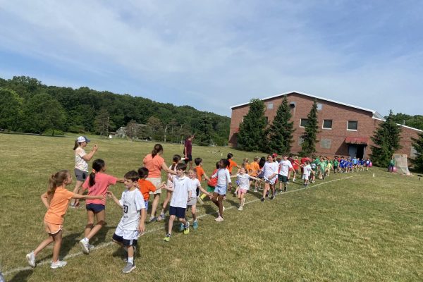 Saint Gregory's School students during field day