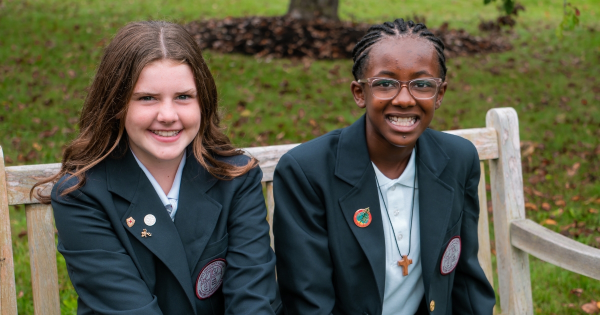 private middle school students at Saint Gregory's School in Albany, NY