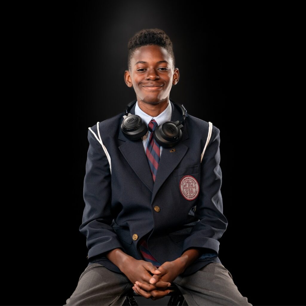 Saint Gregory's School 8th grader CJ