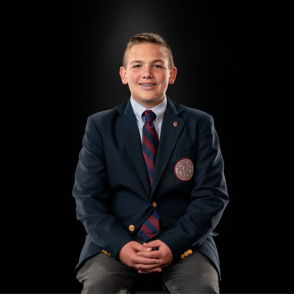 Saint Gregory's School 8th grader Evan