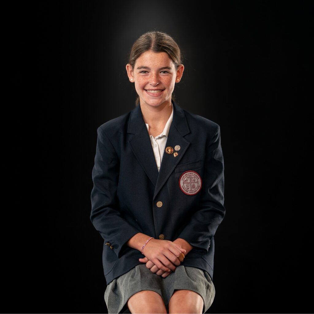 Saint Gregory's School 8th grader Grace