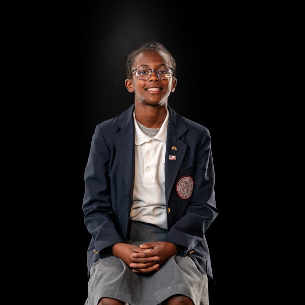 Saint Gregory's School 8th grader Jaiden