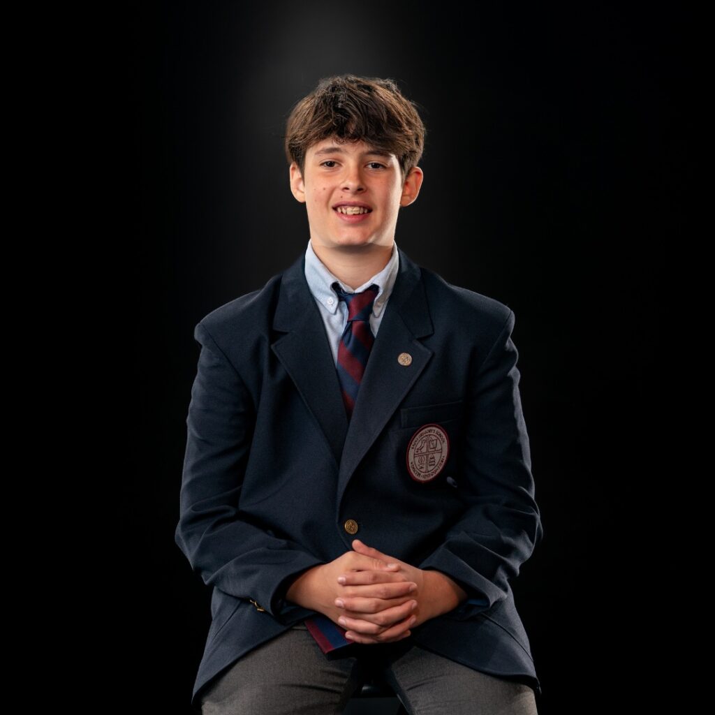 Saint Gregory's School 8th grader Peter