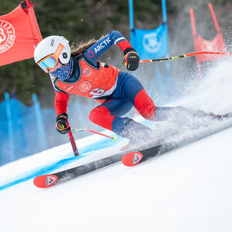 Downhill Skiing Grace Clark Saint Gregory's School