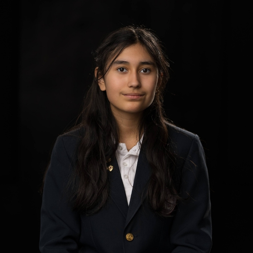 Headshot of Saint Gregory's School 8th grader Izzy
